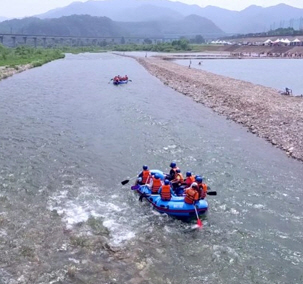동강뗏목축제 행글라이더 체험