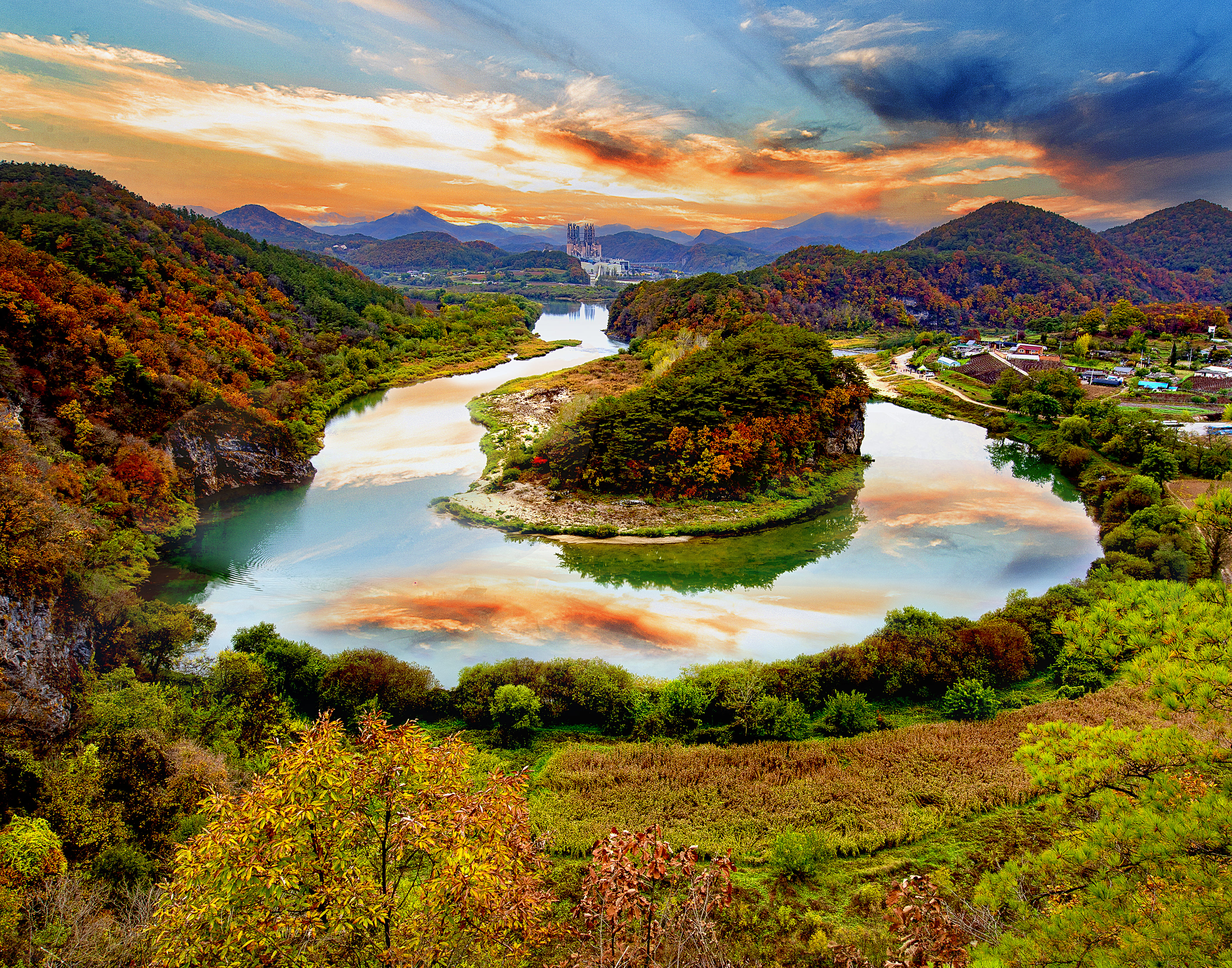 [영월 10경] 제8경 한반도지형